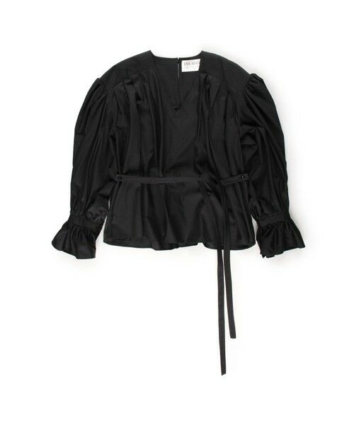 セール】 【一部別注】EVA MANN ボリュームスリーブブラウス （シャツ