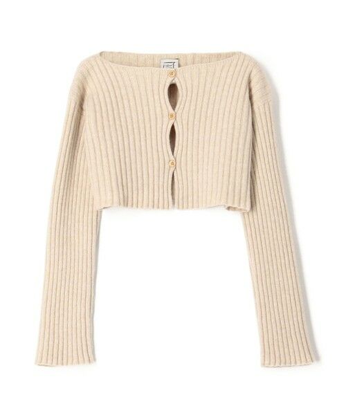 セール】 BASE RANGE MACAU クロップドカーディガン （カーディガン