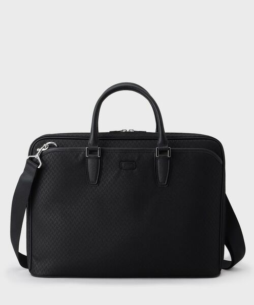 セール】 【15インチPC対応】ヒートエンボス矢絣柄 ブリーフケース