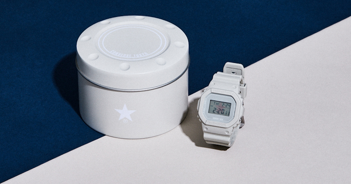 コンバース」×「G-SHOCK」による限定コラボウォッチ - TOKION