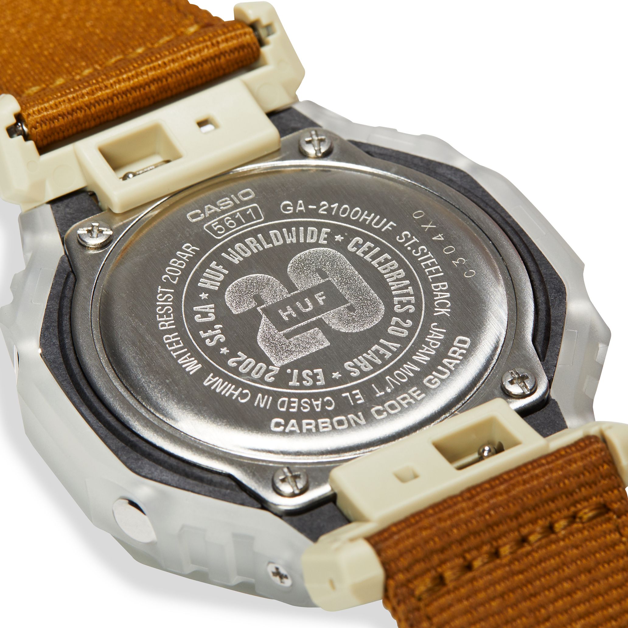 ハフ」が創設20周年を記念した「G-SHOCK」を発売 - TOKION