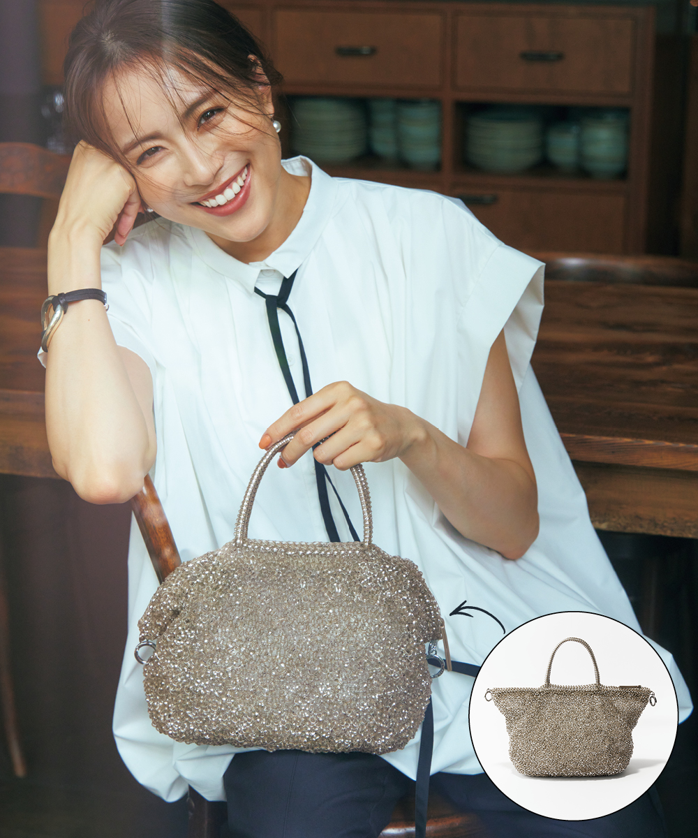 私たちのおしゃれに欠かせない！夏の【アンテプリマのワイヤーバッグ