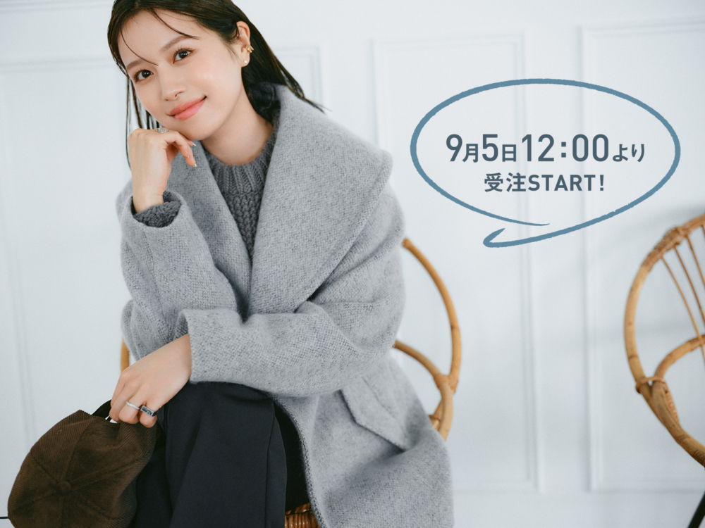 ローブ ブラン】VERY STOREコラボ！普段使いの〝映えコート〟受注開始