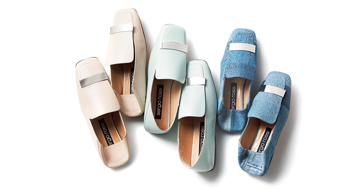 セルジオ ロッシのsr1】オシャレな“玄関出しっぱなし靴”狙い目は淡い色