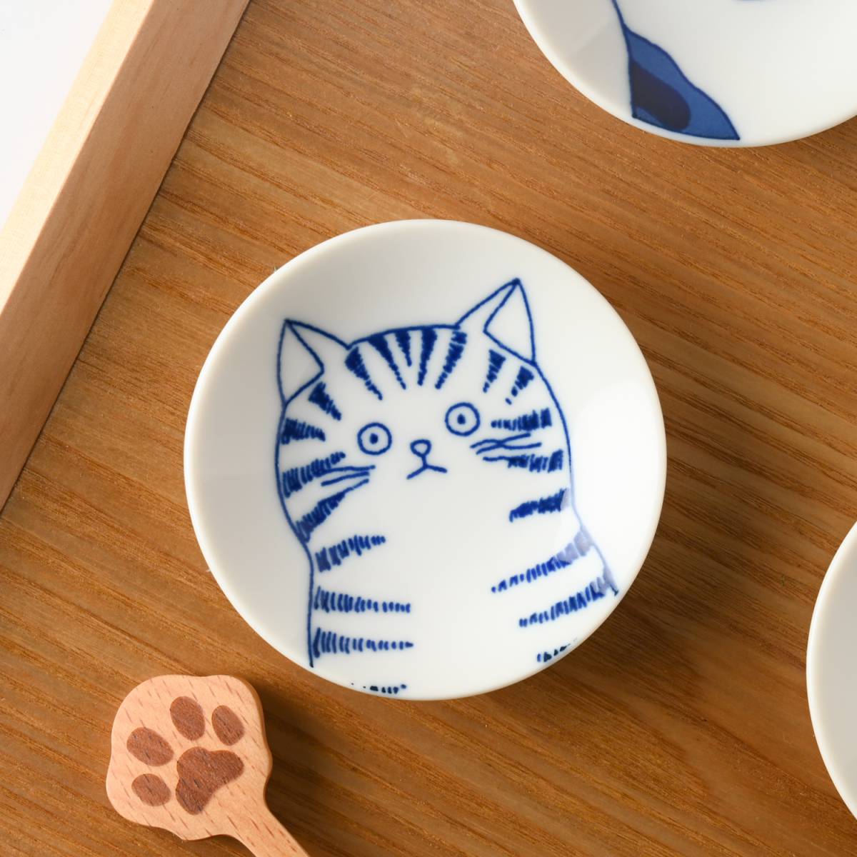 猫 SHICHITA シチタ 8cm豆皿 ドラ[定番][H1762] - 業務用食器販売用