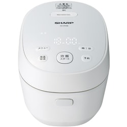 ヨドバシ.com - シャープ SHARP IH炊飯器 3合炊き ホワイト系 KS-HF05B
