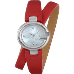 保証書つき】腕時計 GUCCI 茶色ベルト 時計 レディース 保証書つき