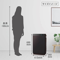 ヨドバシ.com - ダイキン DAIKIN 除加湿ストリーマ空気清浄機 うるると