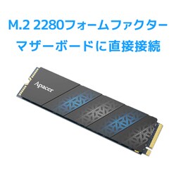 ヨドバシ.com - アペイサー Apacer AS2280P4U Pro 内蔵SSD M.2 SSD 1TB