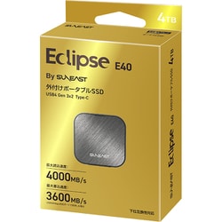 ヨドバシ.com - SUNEAST サンイースト Eclipse E40 portable SSD 4TB