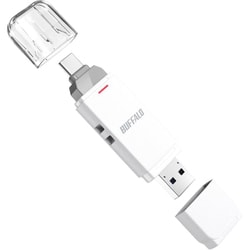 BUFFALO スティックSSD 500GB type-C 変換アダプタ付き バッファロー