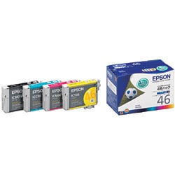 ヨドバシ.com - エプソン EPSON インクカートリッジ 4色セット IC4CL46