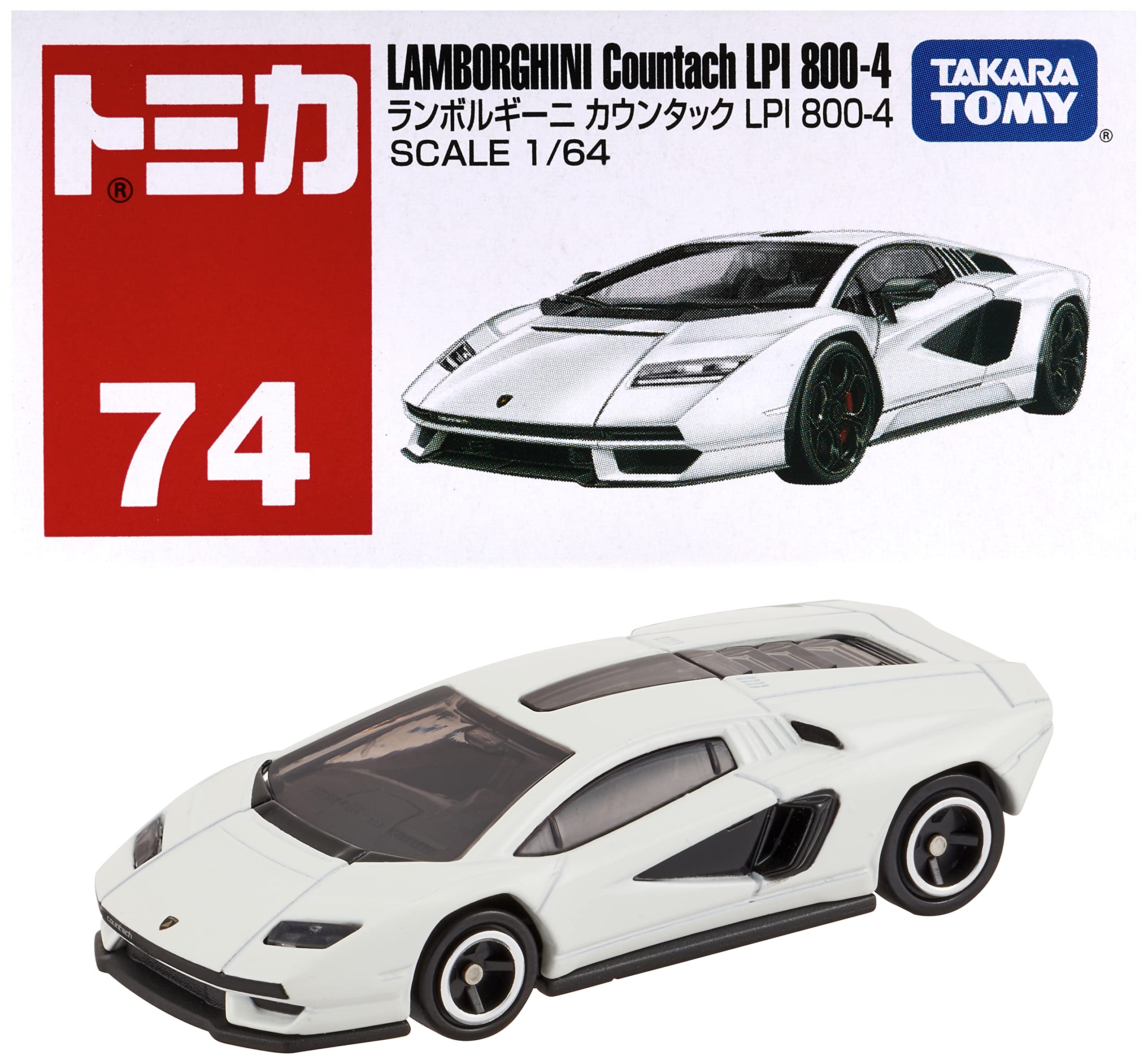 Takara Tomy Tomica No.74 Lamborghini Countach LPI800-4 (Box