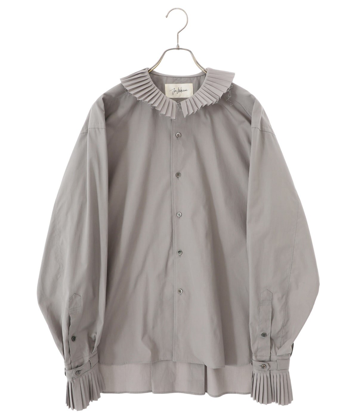 レディース】プリーツカラーシャツ | JUN MIKAMI(ジュンミカミ