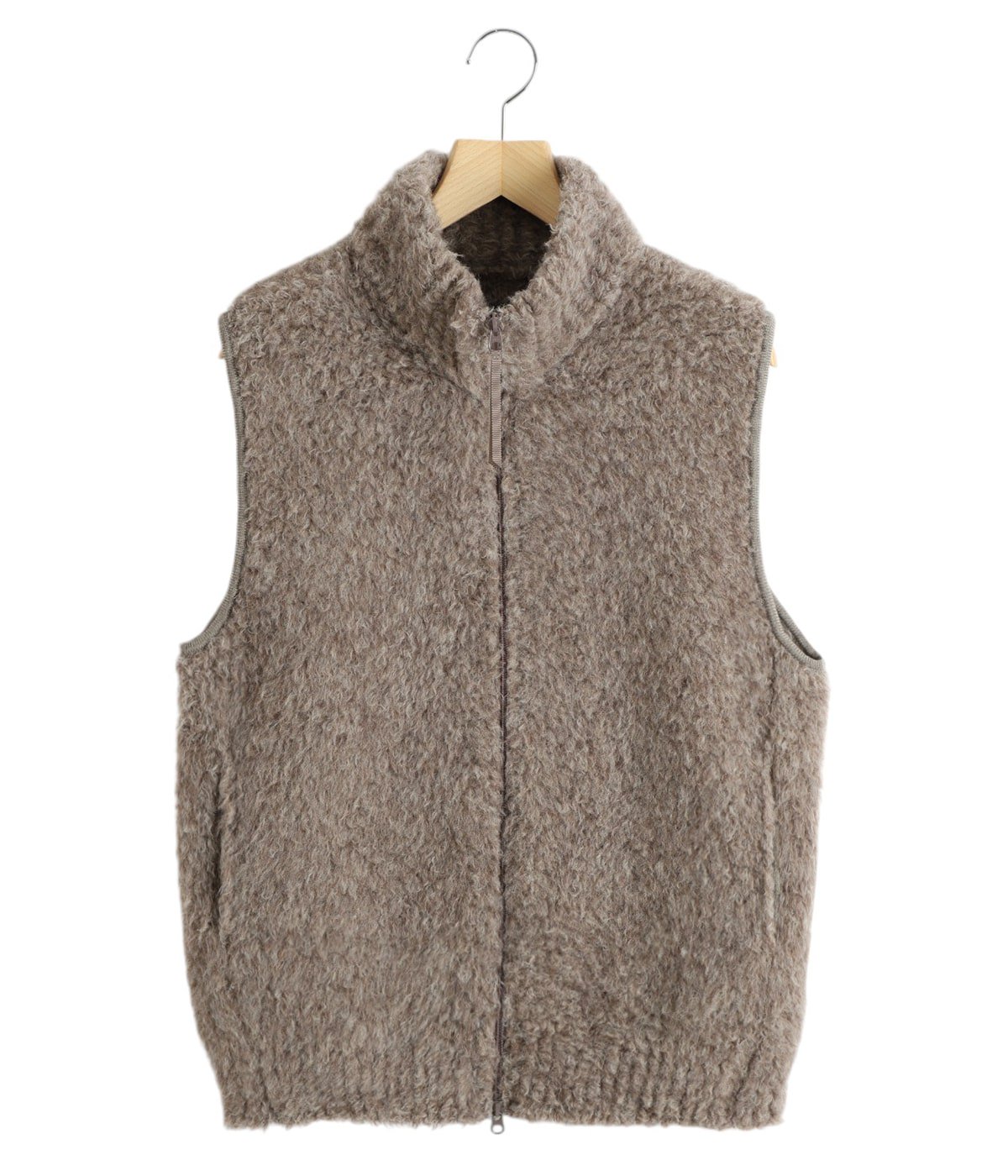 SHETLAND BOA KNIT VEST | BATONER(バトナー) / トップス ベスト