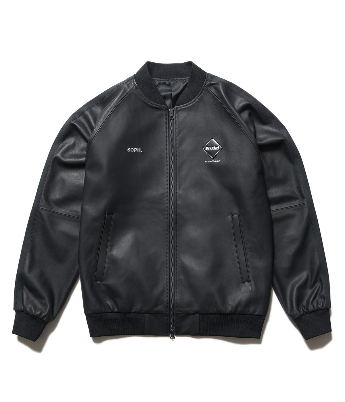 LEATHER TRACK JACKET | F.C.Real Bristol(エフシーレアルブリストル