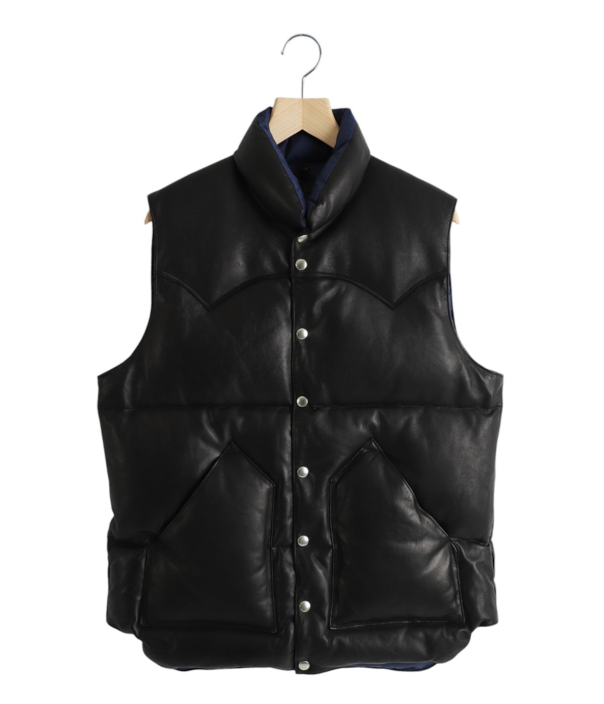 Leather Down Vest | KAPTAIN SUNSHINE(キャプテンサンシャイン
