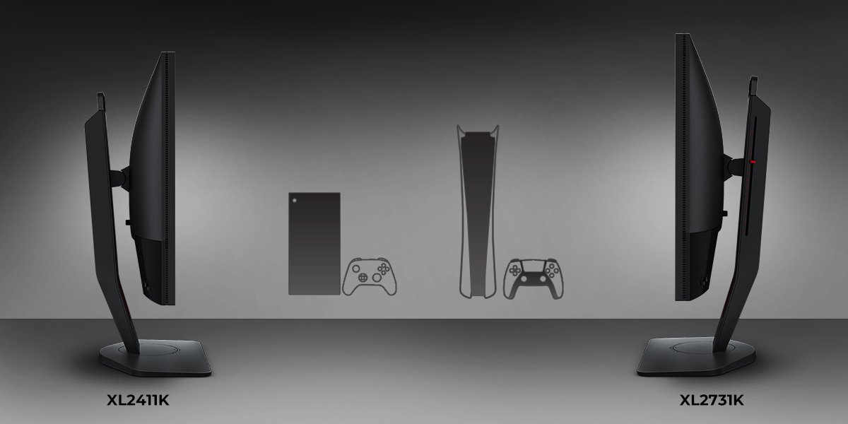 ZOWIE XL2411K/XL2411K-JP 144Hz ゲーミングモニター/ DyAc™ /24インチ
