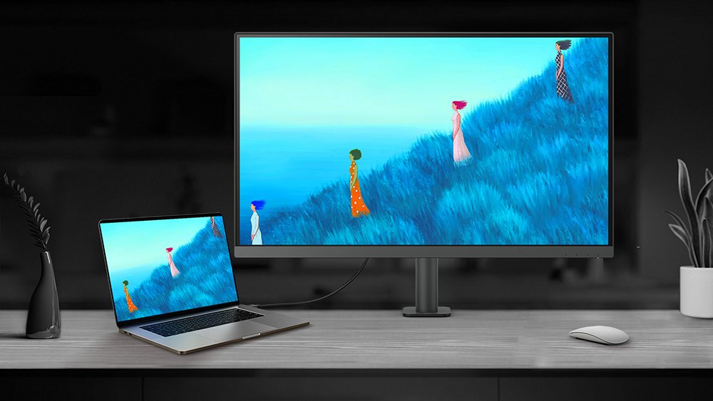 PD3205UA｜31.5インチ USB Type-C, sRGB/Rec.709対応 4K HDR エルゴ