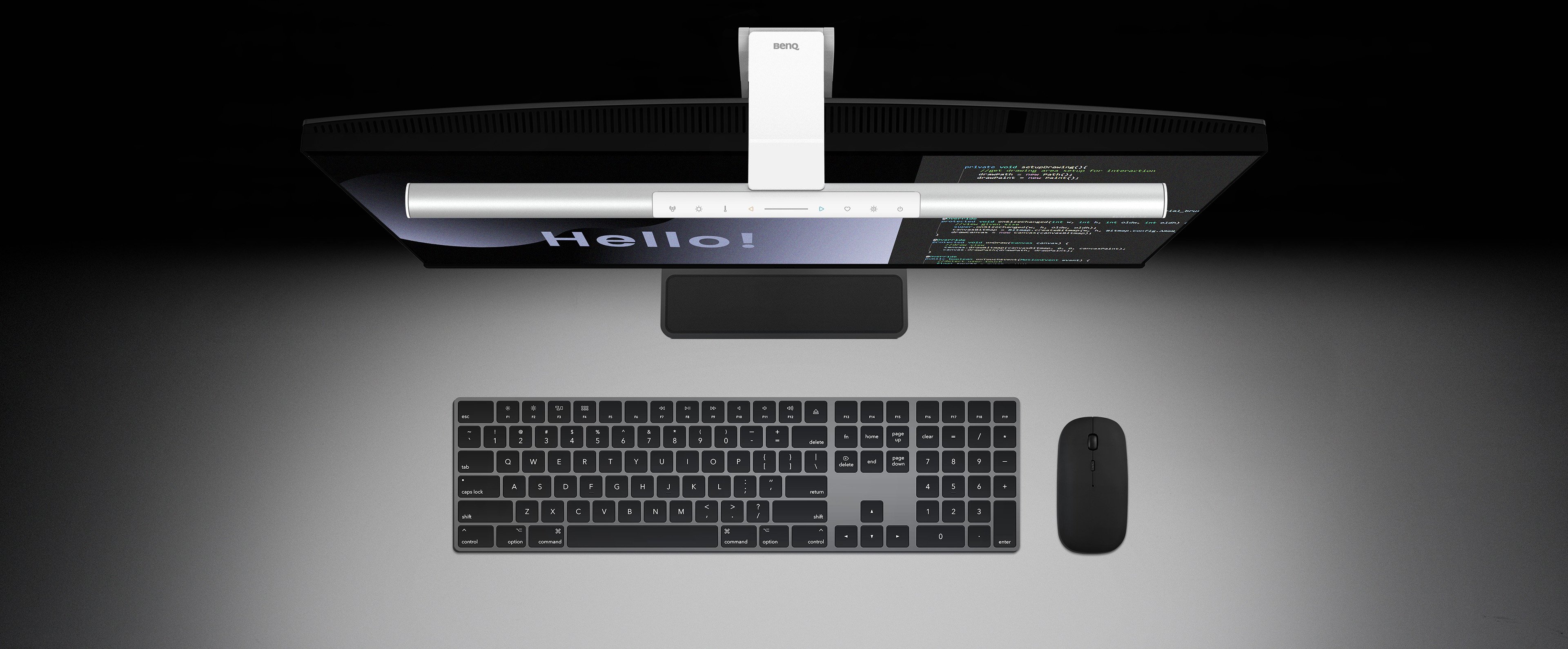 Dual Monitor Light Bar ScreenBar Pro | BenQ Hong Kong