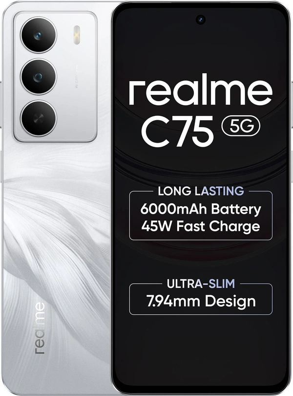 realme 14x 5G (Crystal Black, 128 GB) (6 GB RAM)