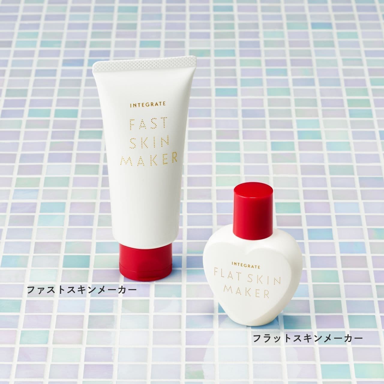 インテグレート 保湿液ベースの透明ファンデ「フラットスキンメーカー