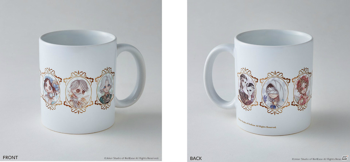Identity V 第五人格」の描き下ろしマグカップがオンラインクレーン