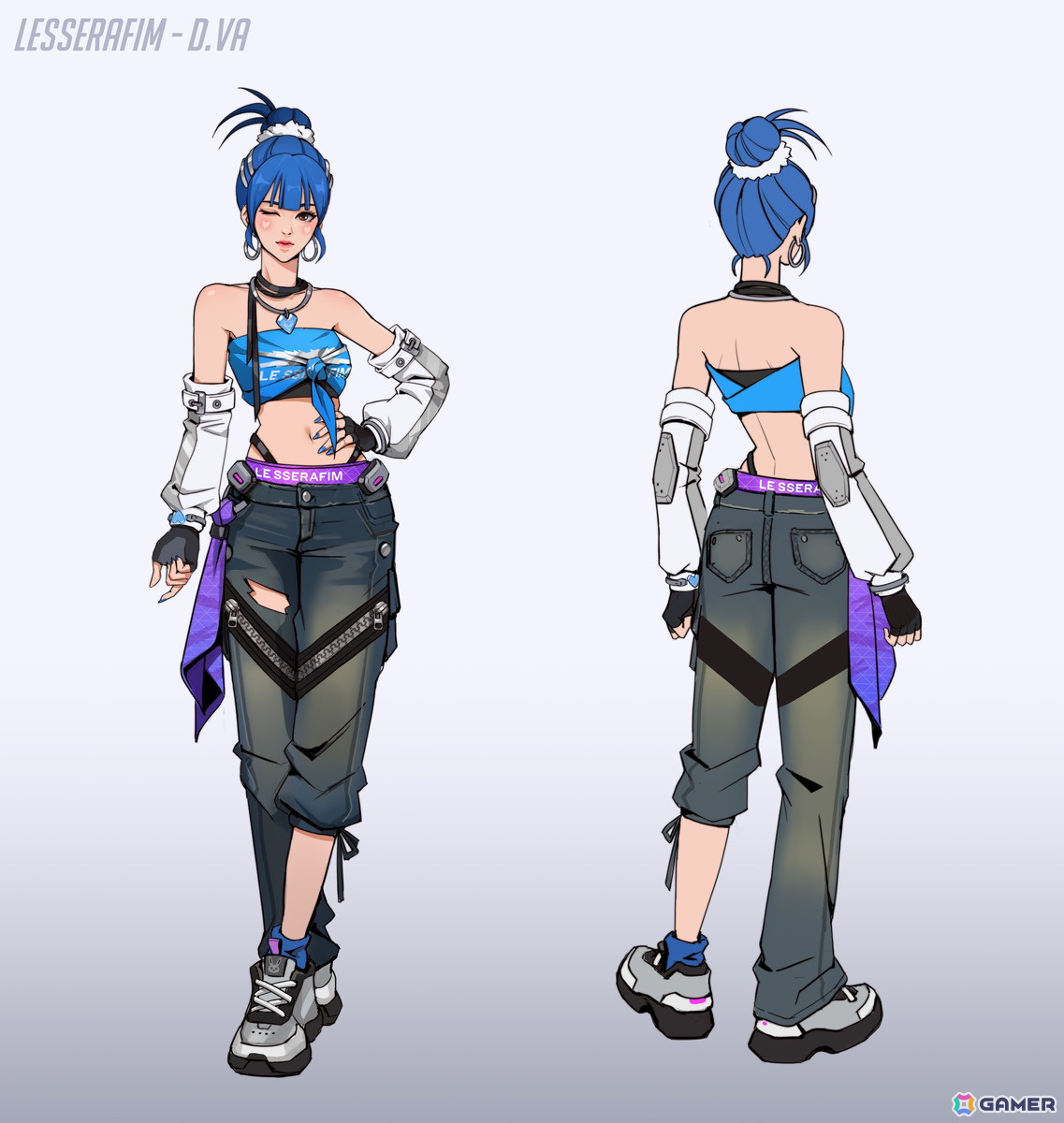 オーバーウォッチ 2」で「LE SSERAFIM」とのコラボ第2弾が3月19日より