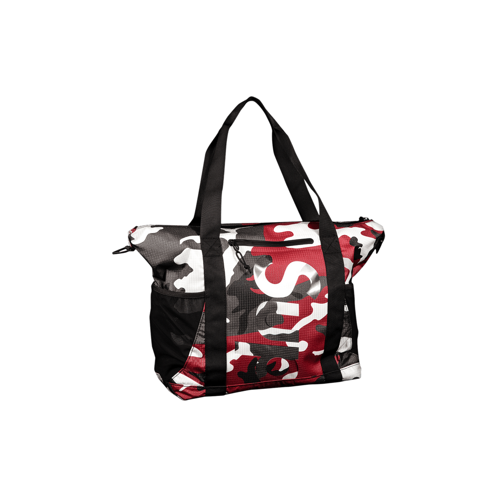 Buy Supreme Zip Tote 'Red Camo' - SS21B11 RED CAMO | GOAT