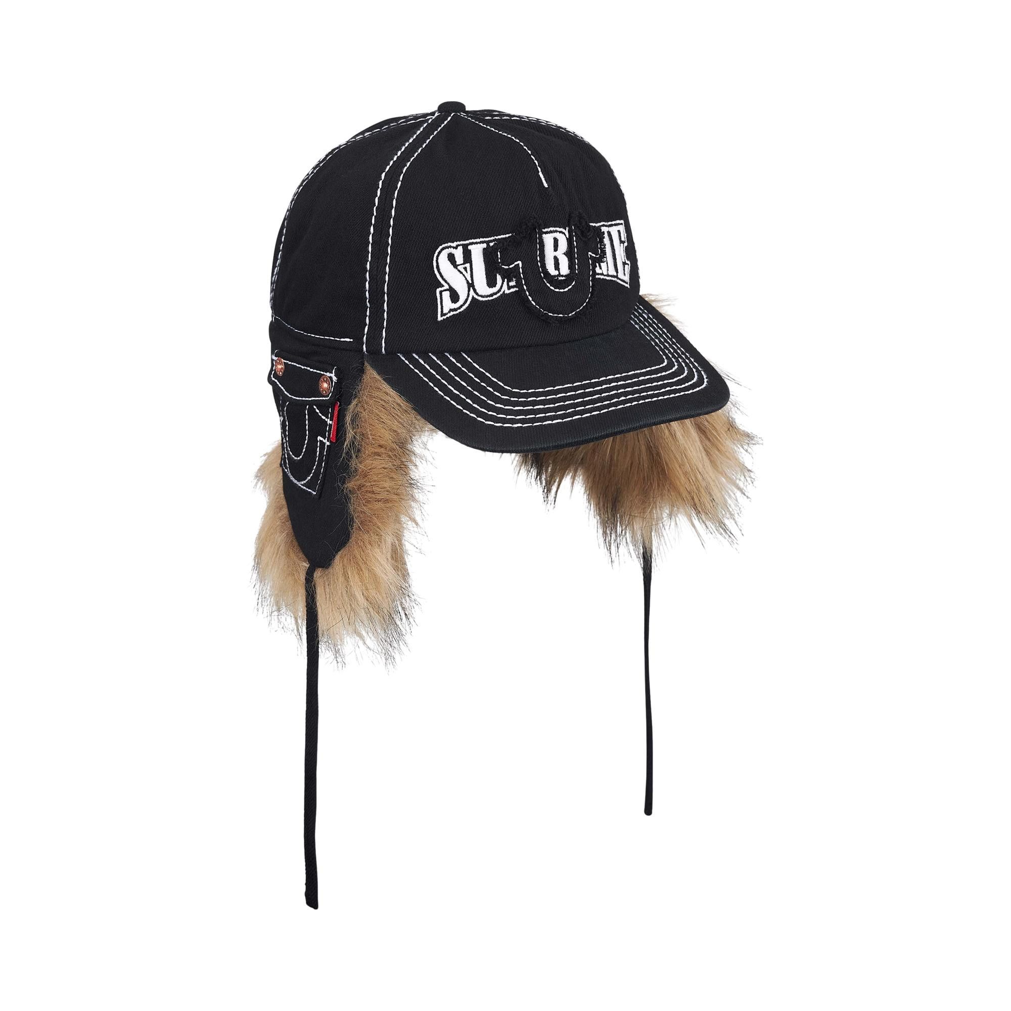Buy Supreme x True Religion Earflap 5-Panel - FW25H20 BLACK | GOAT