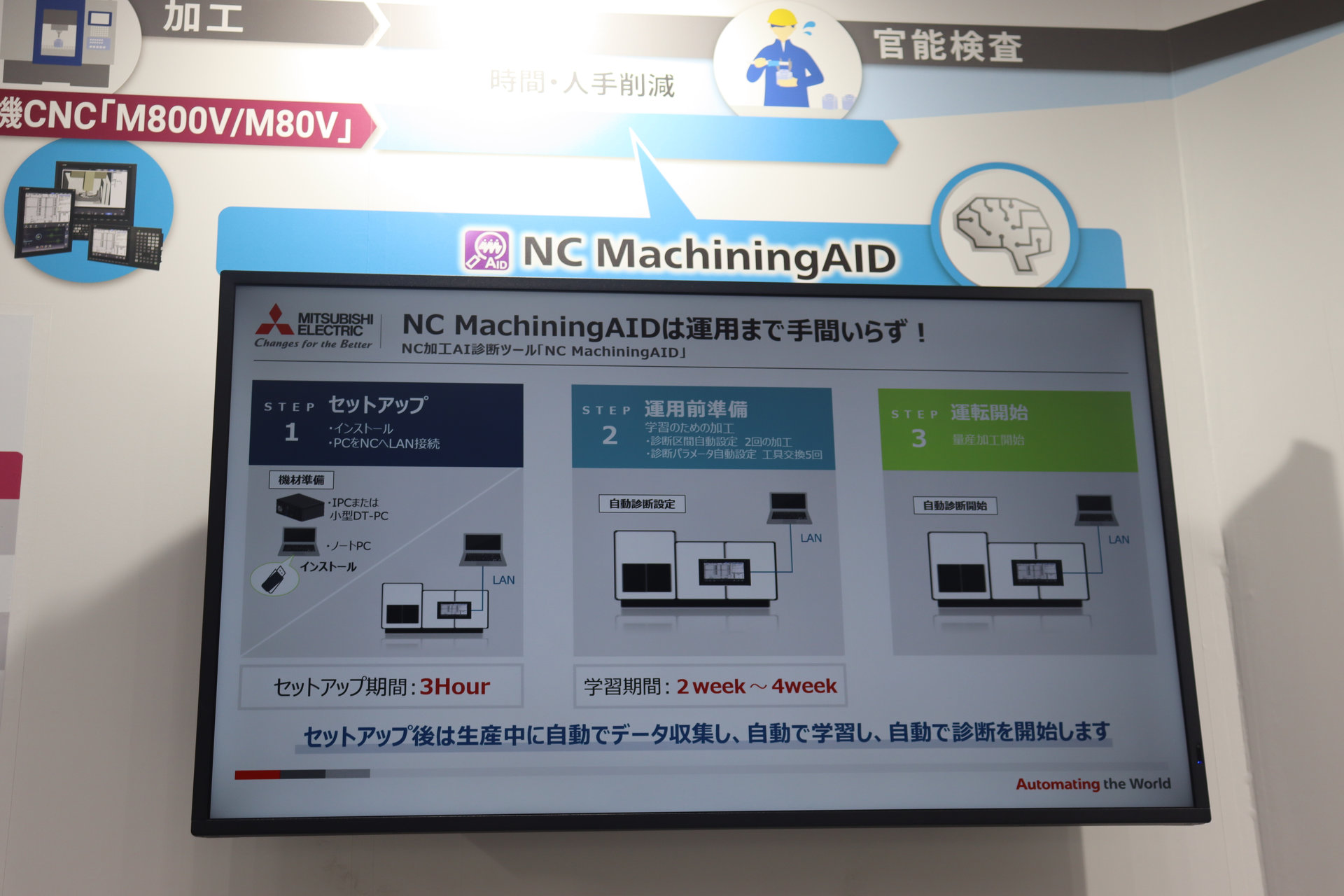 三菱電機がAI活用の簡単加工診断ツール、今後は他社製CNCも対象へ
