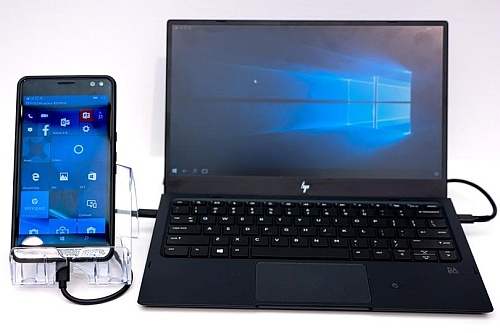 日本HP、デスクトップPCやノートPCのように使えるWindows 10 Mobile