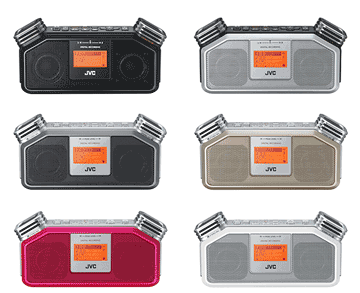 ビクター、ポータブルレコーダー｢RD‐R1／R2｣：ダンスや楽器の練習に