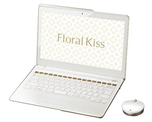 ジュエリーブランドとコラボした女性向けUltrabook――「Floral Kiss
