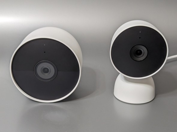 実は見た目よりもはるかにコンパクト！ 「Google Nest Cam」（屋内用