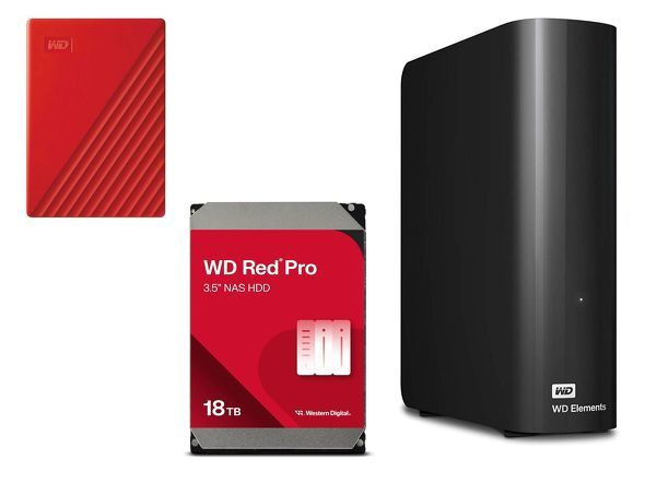 増え続けるデータを大容量HDDに保存しよう！ ウエスタンデジタル製品が