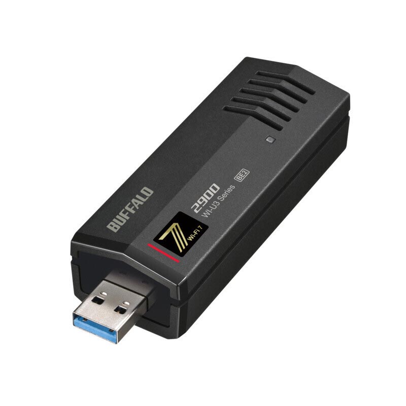 バッファロー、Wi-Fi 7接続に対応するUSB無線LANアダプターを発売
