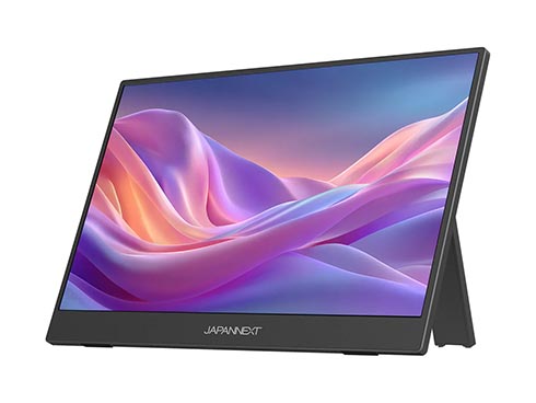 JAPANNEXT、フルHD対応の13.3型／18型モバイル液晶ディスプレイを発売