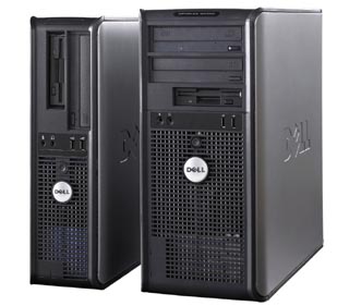 デル、オフィス向けのBTXデスクトップPC「OptiPlex GX280」発売