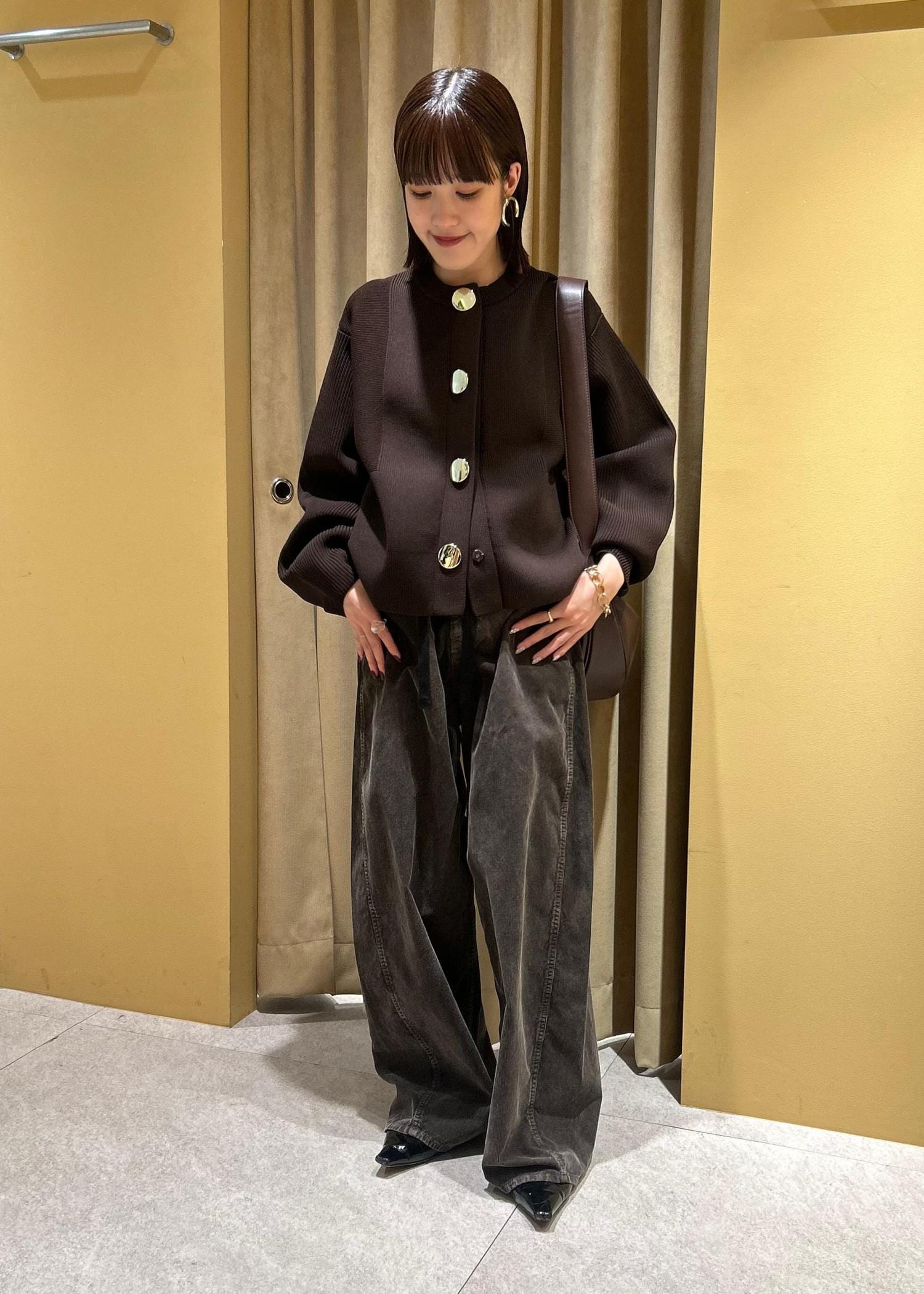 セレクトネックウェーブボタンカーディガン / koto / ADAM ET ROPÉ