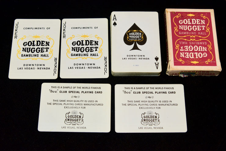 超美品 Golden Nugget 緑 カジノデック ゴールデンナゲット 超美品
