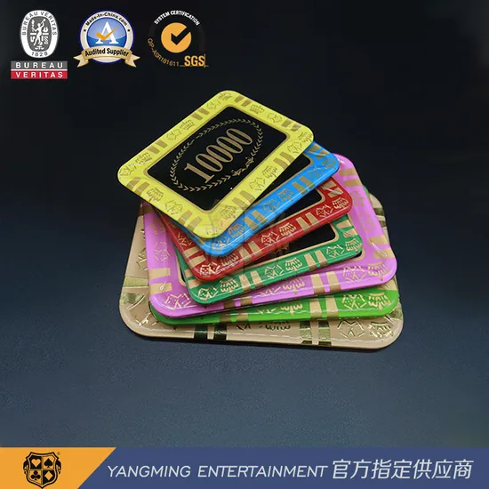 33 MGM社正規品 カジノチップ 61枚 1000$ H26年 ゴールドチップ ag