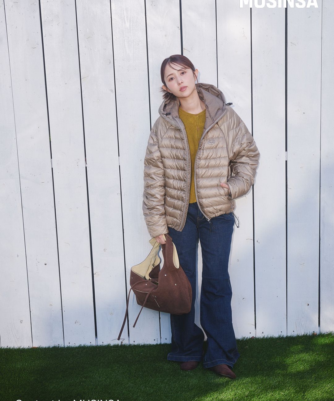 MUSINSA公式 | DIMITRI BLACK VLAD ライトシェル軽量ダウンジャケット_