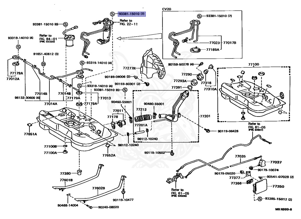 93381-15010 - Toyota - Bolt - Nengun Performance