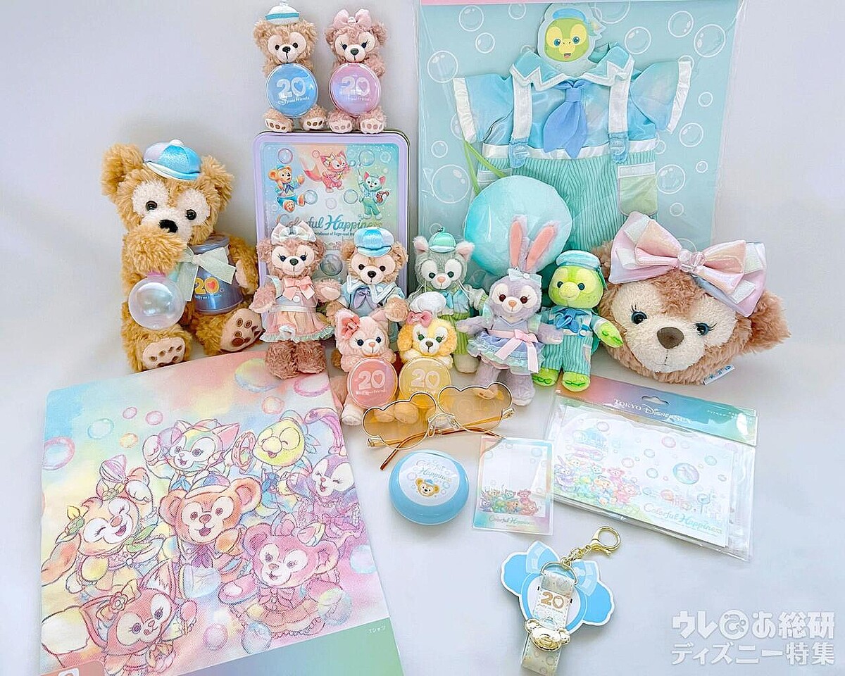 ディズニー ダッフィー 20周年 ピンバッジセット ダッフィー 20周年