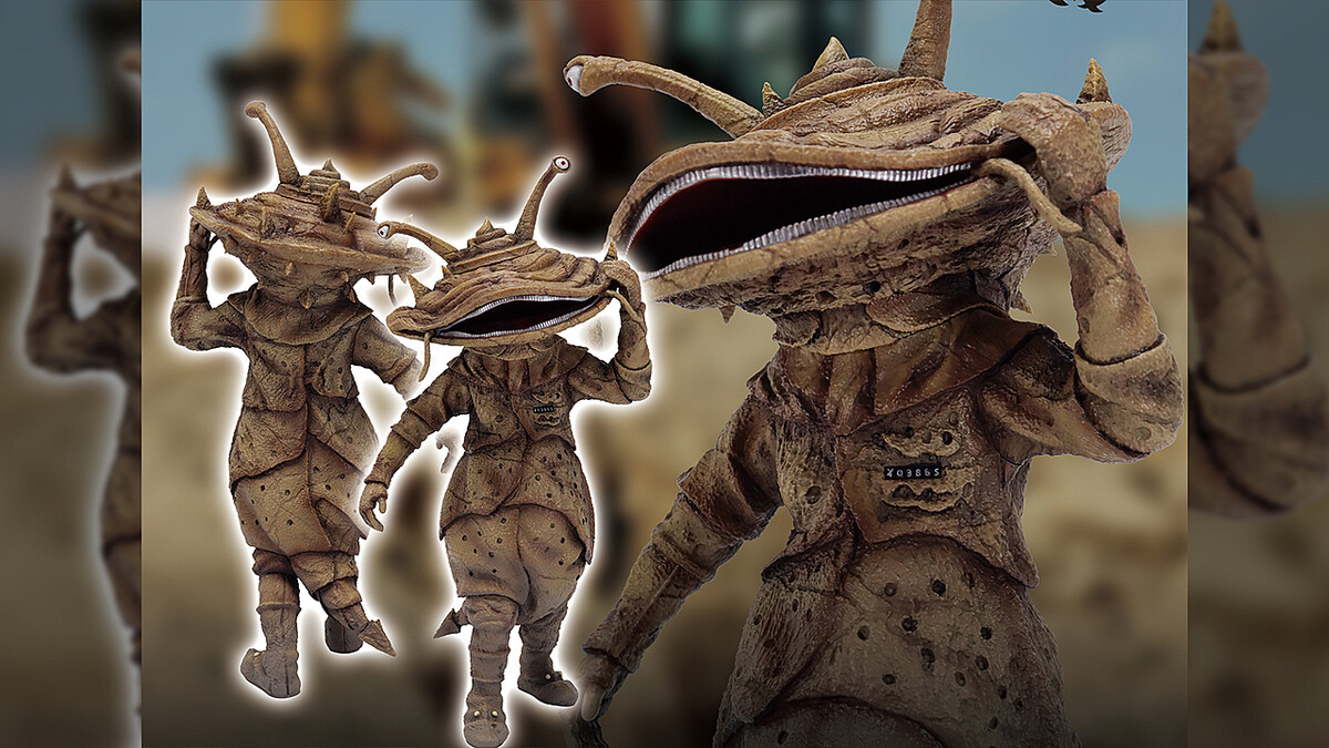 特撮作品『ウルトラQ』より人気怪獣「カネゴン」がハイクオリティ