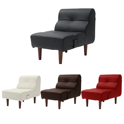 送料無料】 シングルソファ レザー張り 日本製 PVCの通販 ｜ オフィス