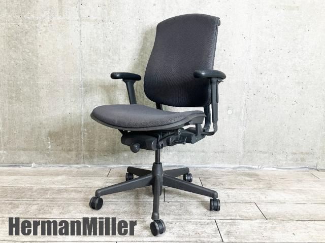 中古】セラチェア Herman Miller/ハーマンミラー 肘付ハイバックチェア