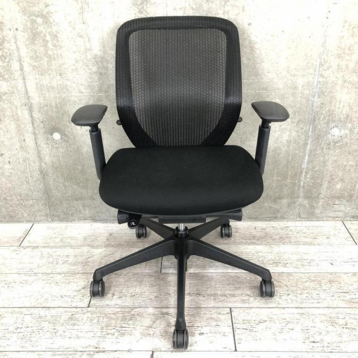 中古】シルフィーメッシュ C631XR FMP1 オカムラ/okamura 肘付ロー