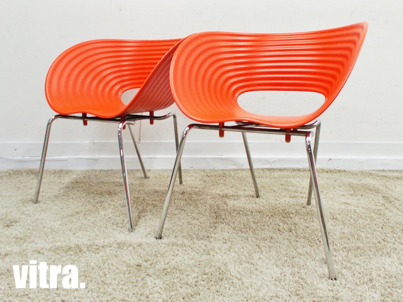 中古】トムバックチェア vitra/ヴィトラ スタッキングチェア 272926